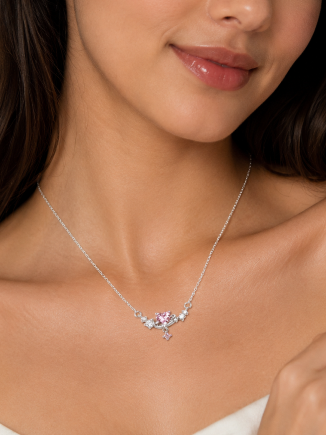 Heart Choker:Choker Necklace
