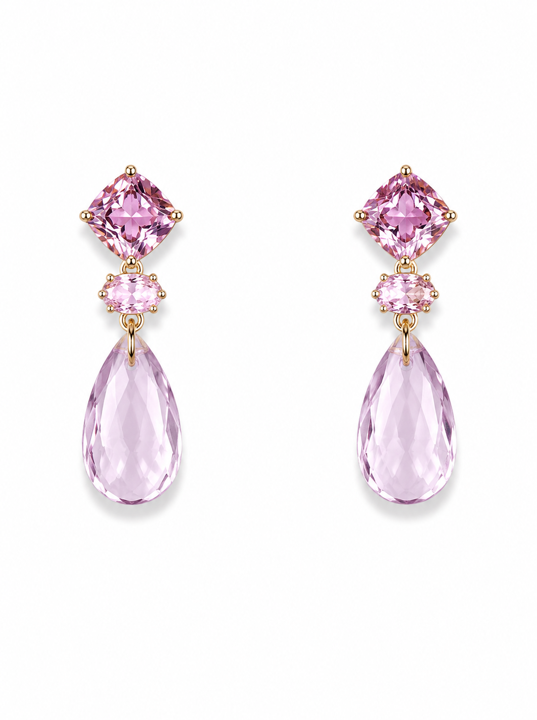 Rhinestone Drop: Rhinestone Drop earrings