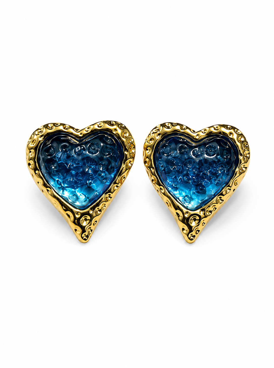 Heart Stud:Heart shaped stainless steel Earring