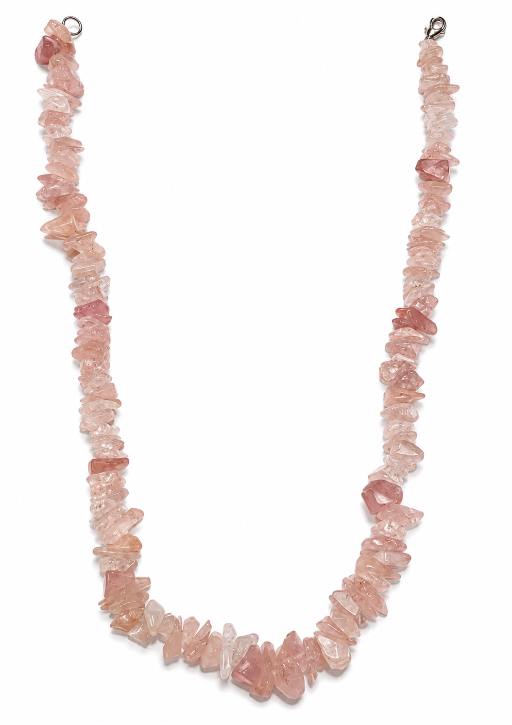 Chip Necklace:Tumblestone chip necklace