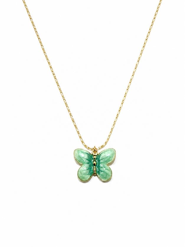 ButterFly:18k gold plated Butter fly shaped pendant